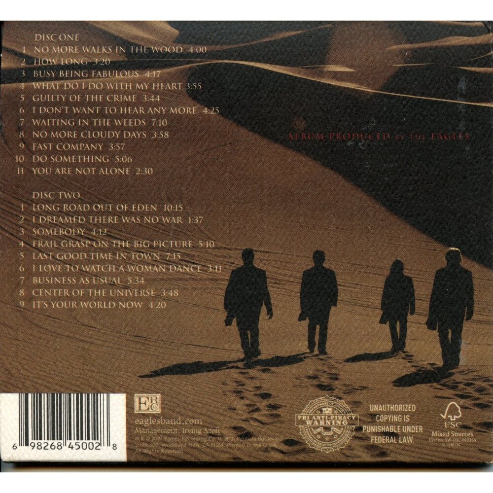 Long Road Out of Eden Walmart Exclusive (CD), 2 Pack - Picture 2 of 3